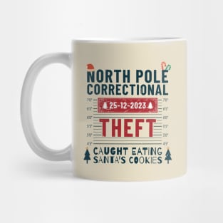 North Pole Correctional Funny Mug